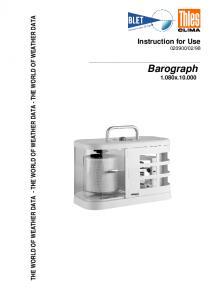 Barographe standard THIES
