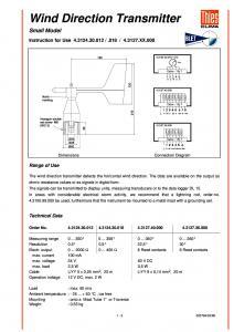 Girouette Small Standard THIES